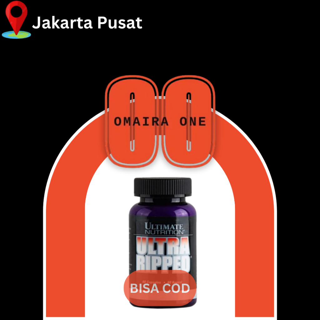 (OkGasCod) BISA COD | Ultra Ripped 30 Capsule Fast Acting Formula Ultimate Nutrition Suplemen Fitnes