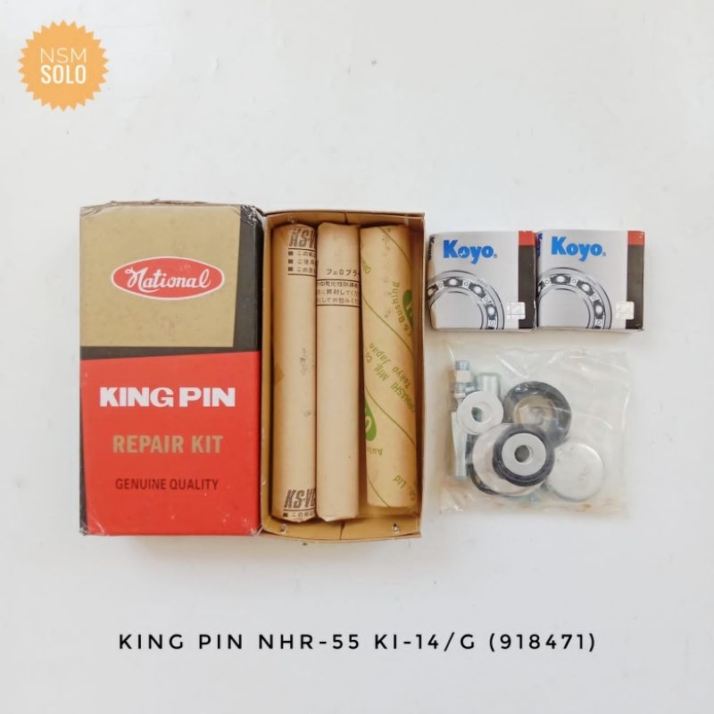 King Pen / King Pin Set Isuzu Elf NHR55 KI14 National Original Asli