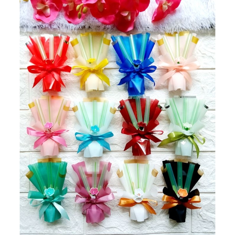 

Buket mini Angpau hari raya idul fitri mix warna