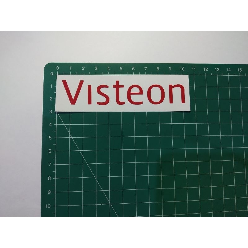 

stiker cutting visteon