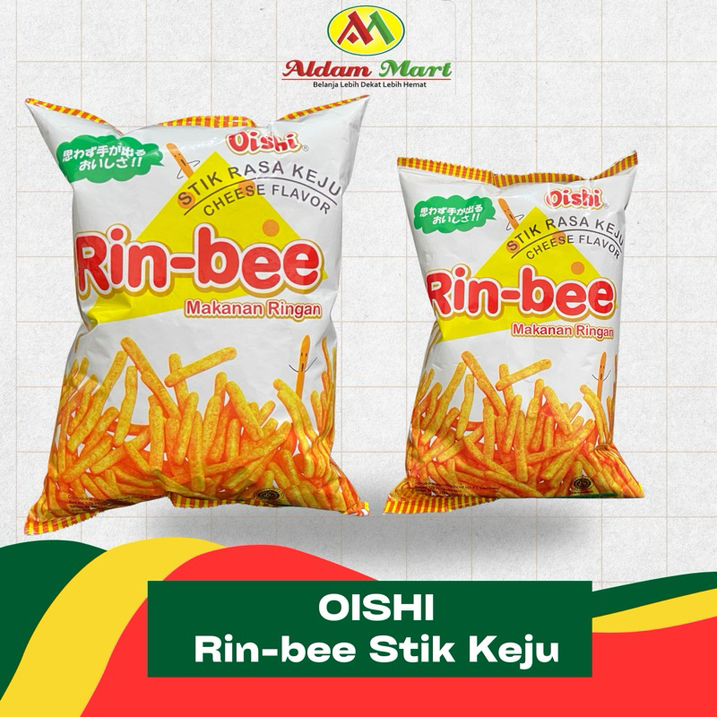 

A.M/ OISHI RIN-BEE Stik Rasa Keju 60g & 130g