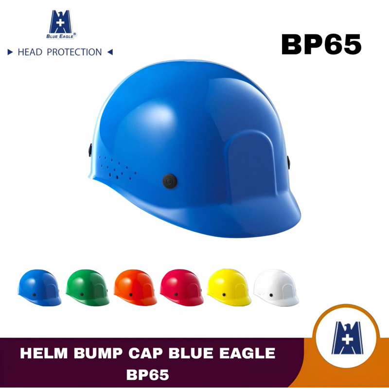 Helm Bump Cap Blue Eagle BP65 Original / Helm Safety Bump Cap