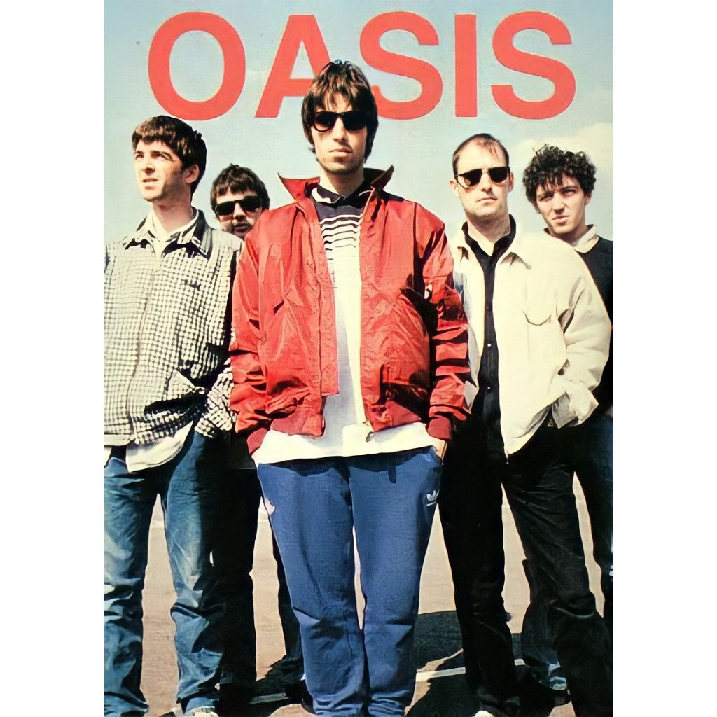POSTER BAND OASIS Ukuran A3