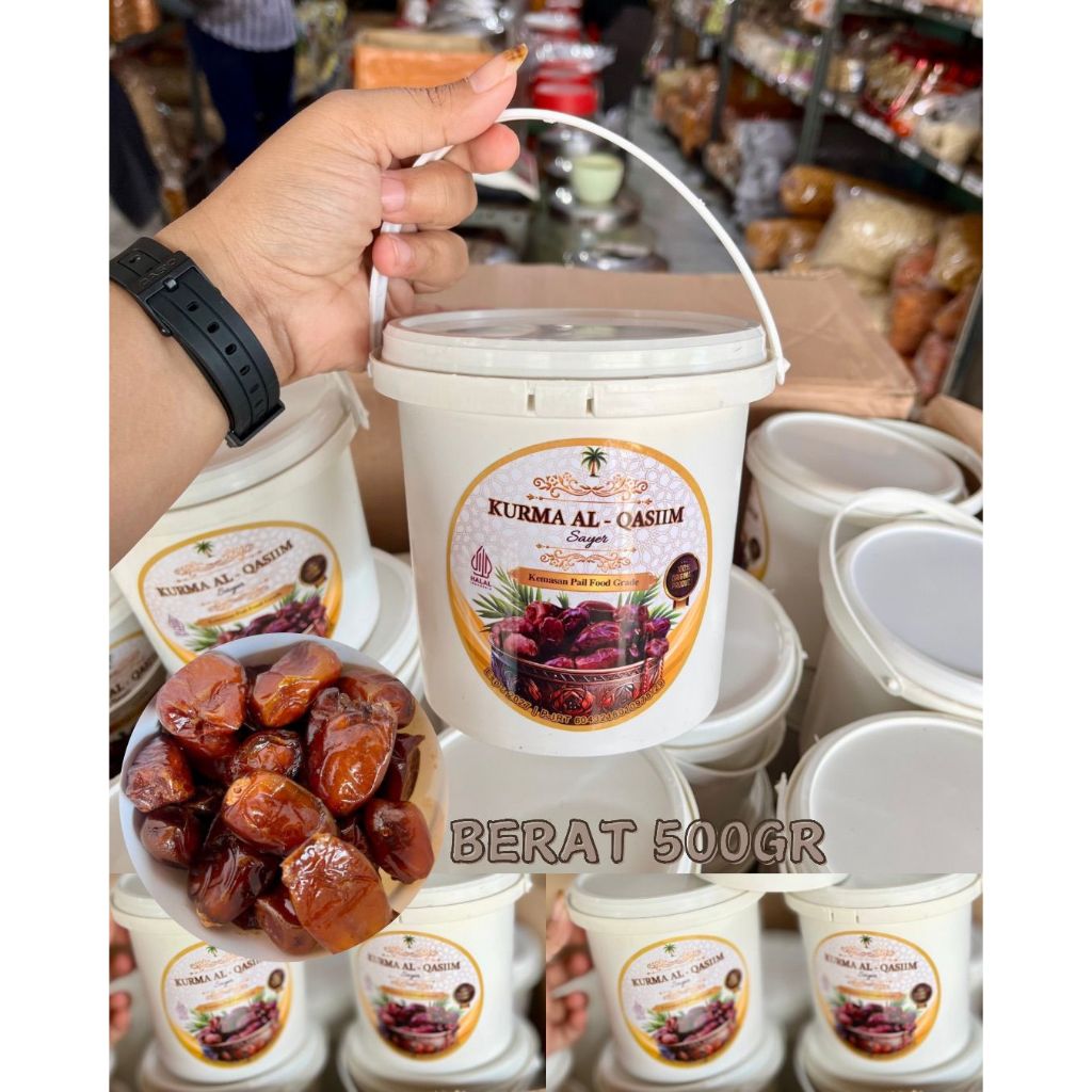 

Kurma al qasim 500 gram / kurma viral 500 gram