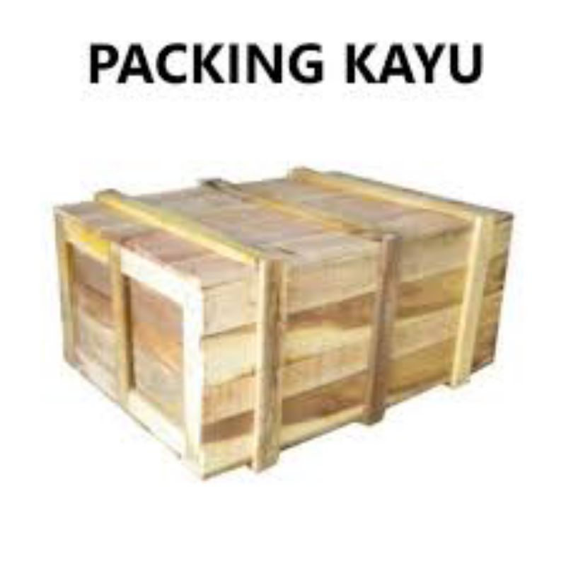 packing kayu dari kantor jnt cargo... husus pgiriman jnt cargo