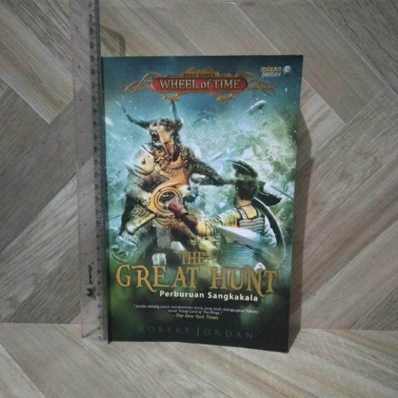 NOVEL ORIGINAL The Great Hunt By Robert Jordan