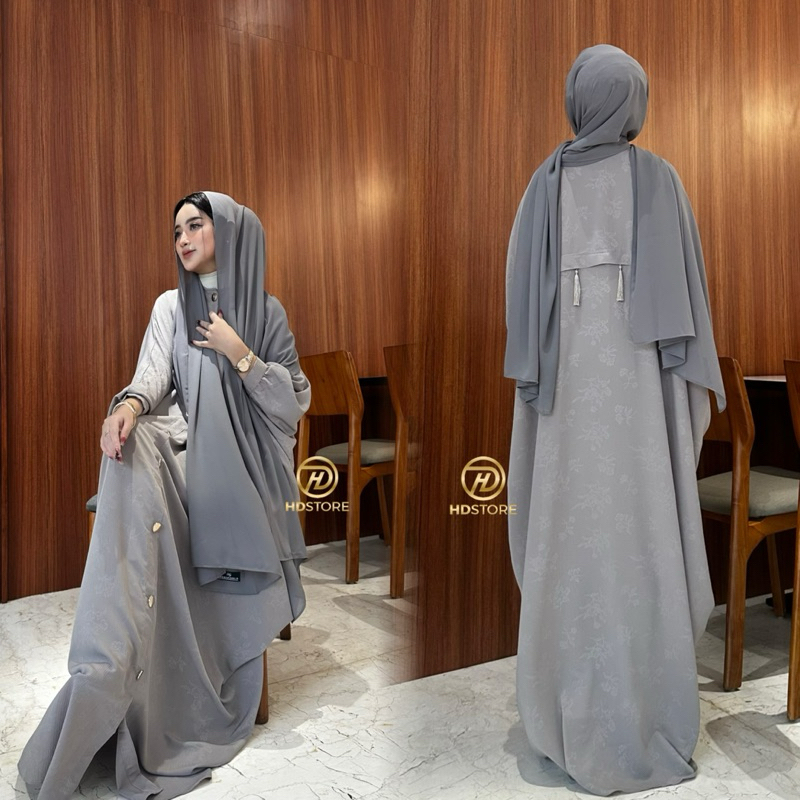 Terbaru Abaya Kaftan Hagia Gamis Raya Series Gamis Abaya Mewah Kaftan Jumbo Abaya Turkey Jet Black