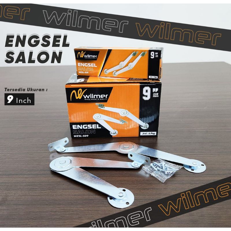 Engsel Salon 9" / Engsel Salon Wilmer