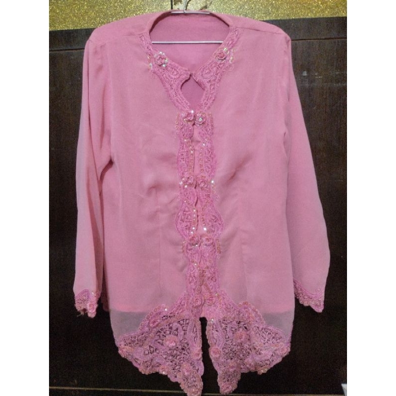SET KEBAYA MODERN DUSTY PINK - KEBAYA + ROK