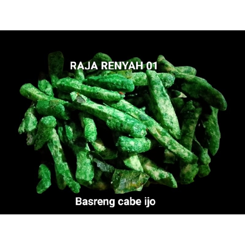 

Basreng cabe ijo extra daun jeruk 250g,500g,1kg