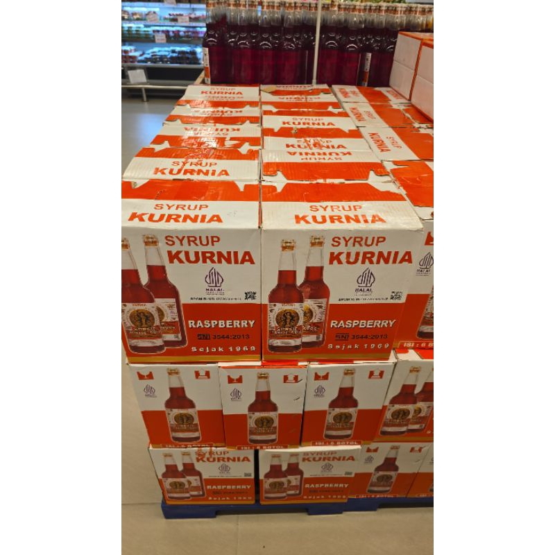

1 Dus sirup Kurnia isi 6 x 600 ml [Gojek/Instan]