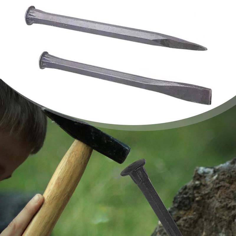 Pahat Beton Panjang Pahat Batu Pahat Tembok Germany Pahat Baja Asli Alat Pengeboran Batu Alat