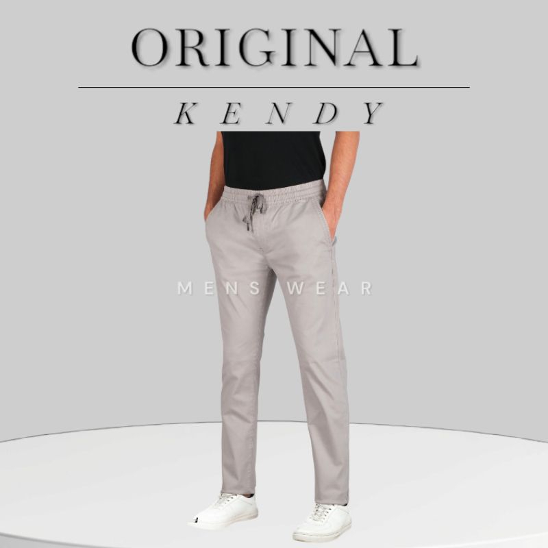 CELANA KENDY CINOS PANJANG PRIA PINGGANG KARET ORIGINAL PREMIUM