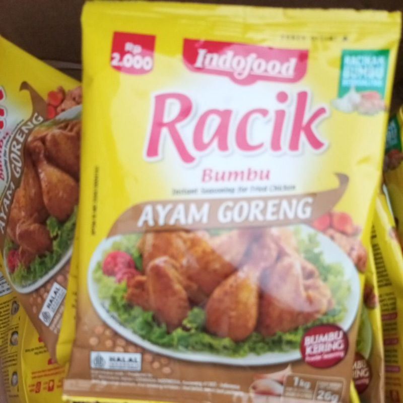 

Bumbu racik indofood ayam goreng 1 dus
