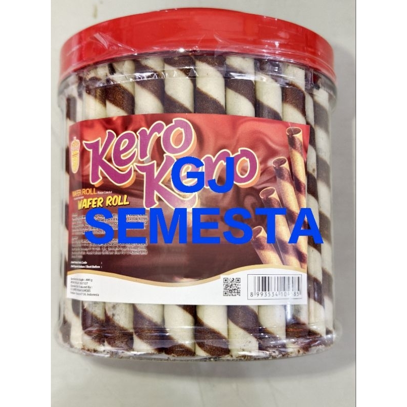 KERO KERO astor chocolate roll 400GR