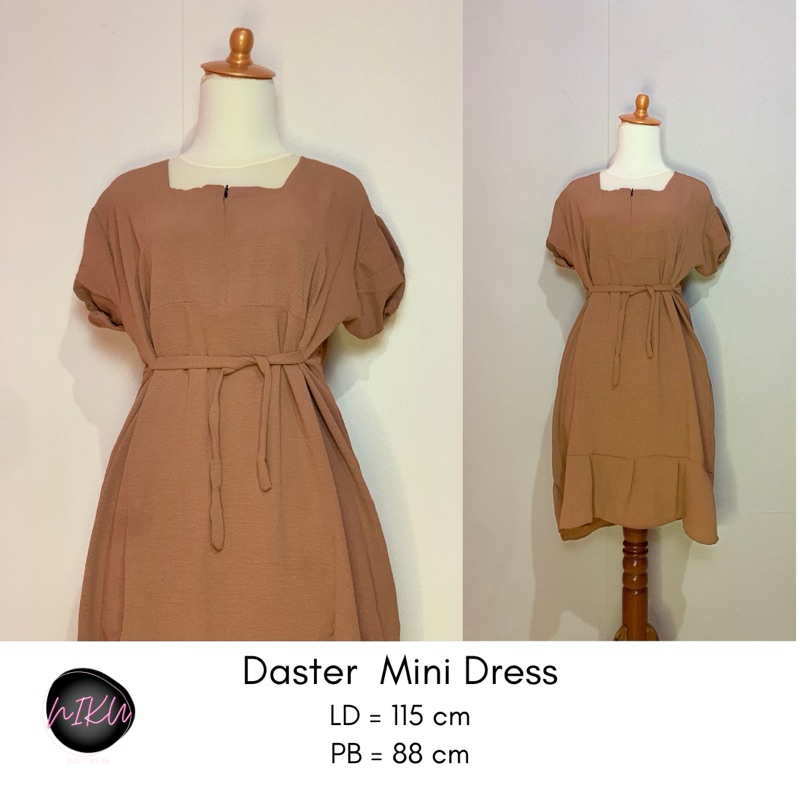 Daster Mini Dress Kekinian Wanita