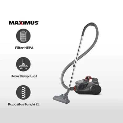 MAXIMUS VACUUM CLEANER PENGISAP DEBU CYCLONIC