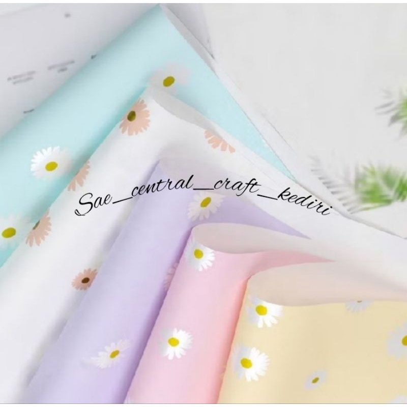

Kertas Buket Motif Bunga Daisy Pattern Little Flower Free Packing Kertas Kado Motif Bunga Kertas Buket Bunga Cellophane Motif Sunflower