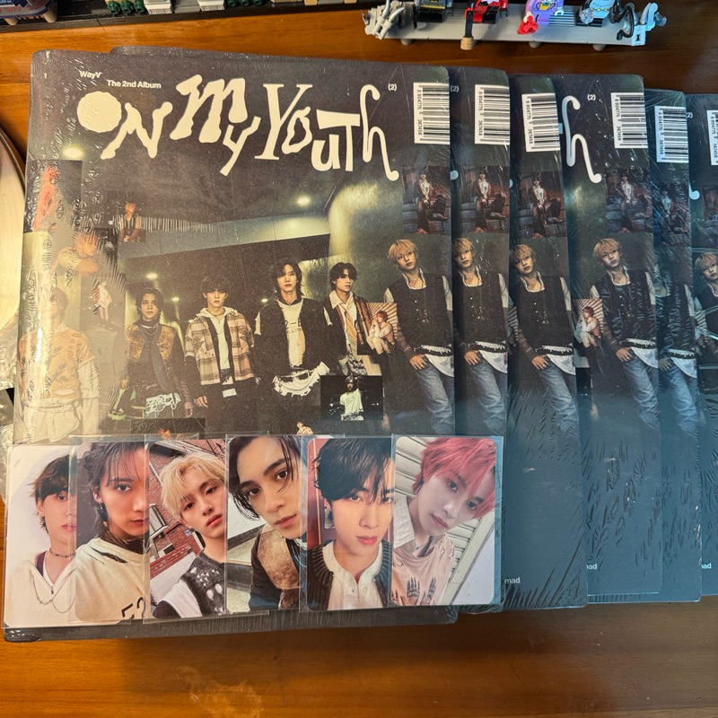 ALBUM PHOTOBOOK SEALED WAYV ON MY YOUTH + POB LUMINA