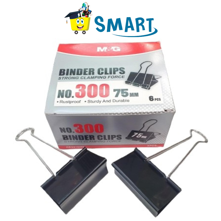 

M&G BINDER CLIP 300 75MM(6PCS)