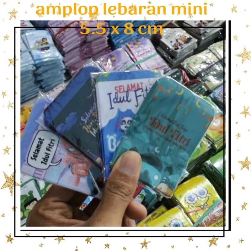 

(10pcs) AMPLOP LEBARAN S / AMPLOP LEBARAN KECIL 5.5x8cm