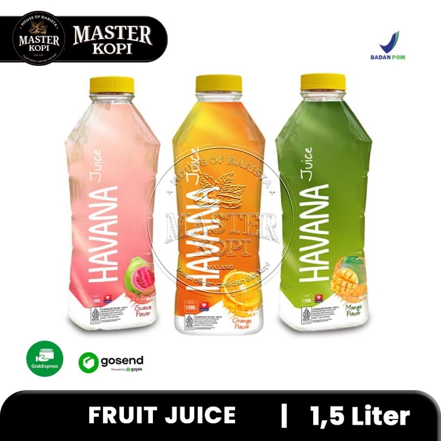 

Jus Buah HAVANA JUICE / Fruit Juice 1,5 Liter - KHUSUS INSTANT