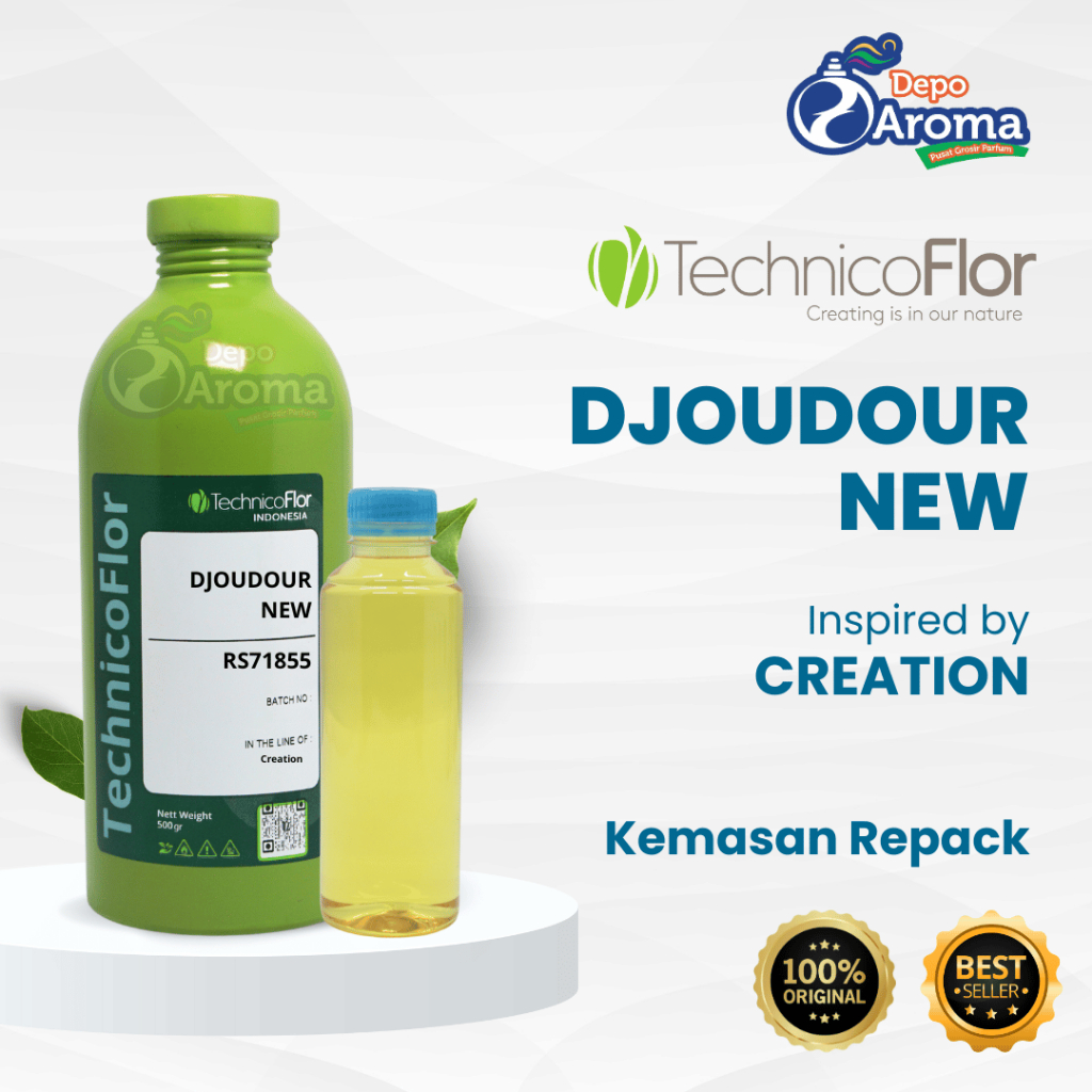 PARFUM BIBIT MURNI - DJOUDOUR NEW - REPACKING  - TECHNICOFLOR
