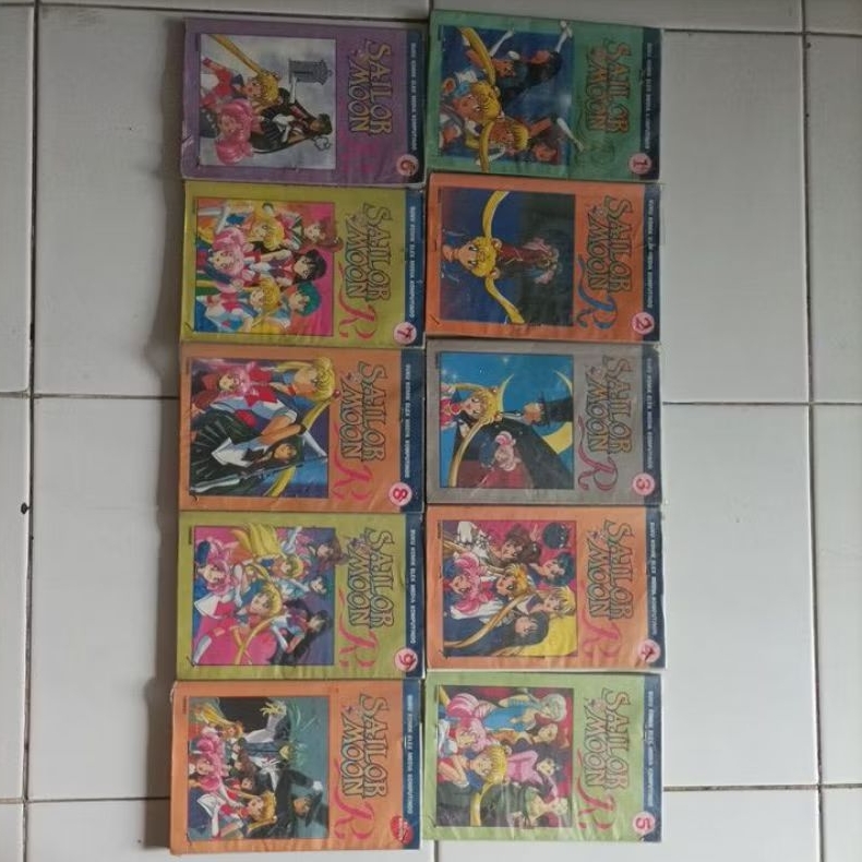 komik langka preloved sailor moon R full colour tidak dijual terpisah