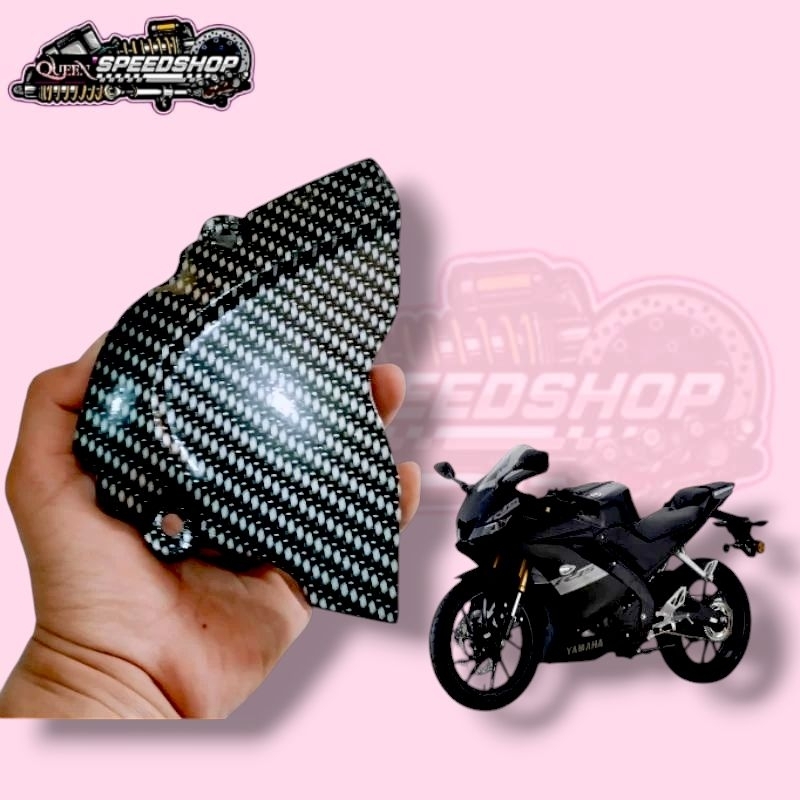 Cover Gear Depan Vixion Tutup Gir Depan Vixion Old New Model Original Carbon WTP PNP R15 Vixion Old 