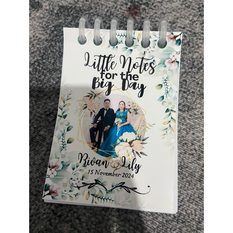 

Notes mini - Souvenir nikah
