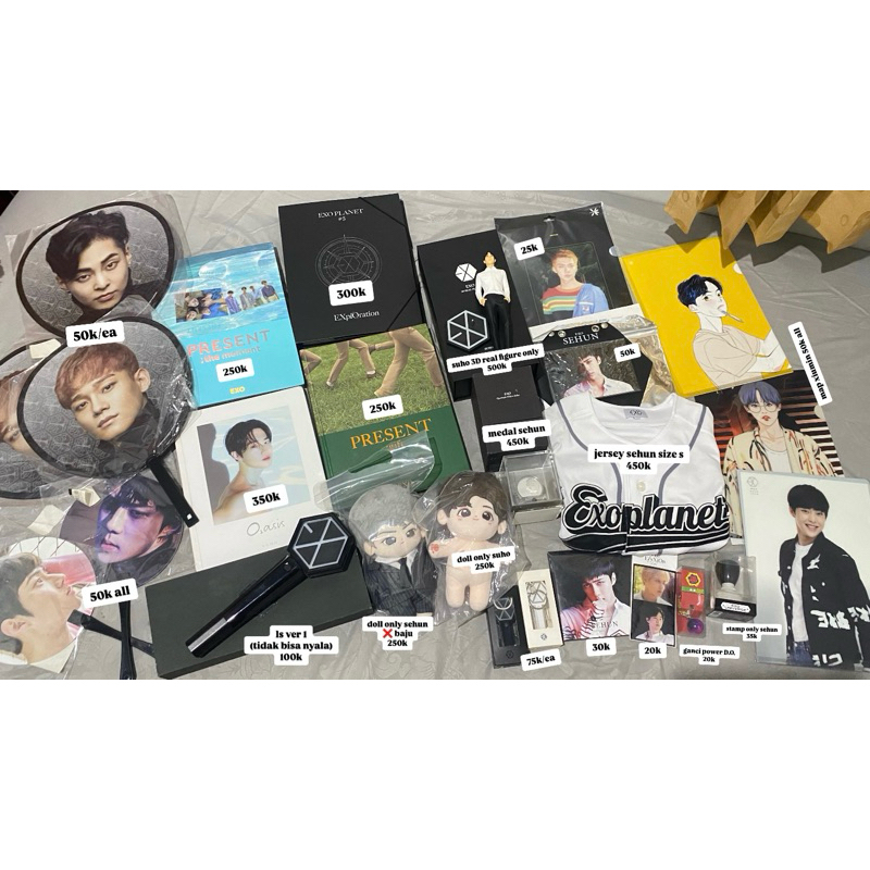 Merchandise Exo Official