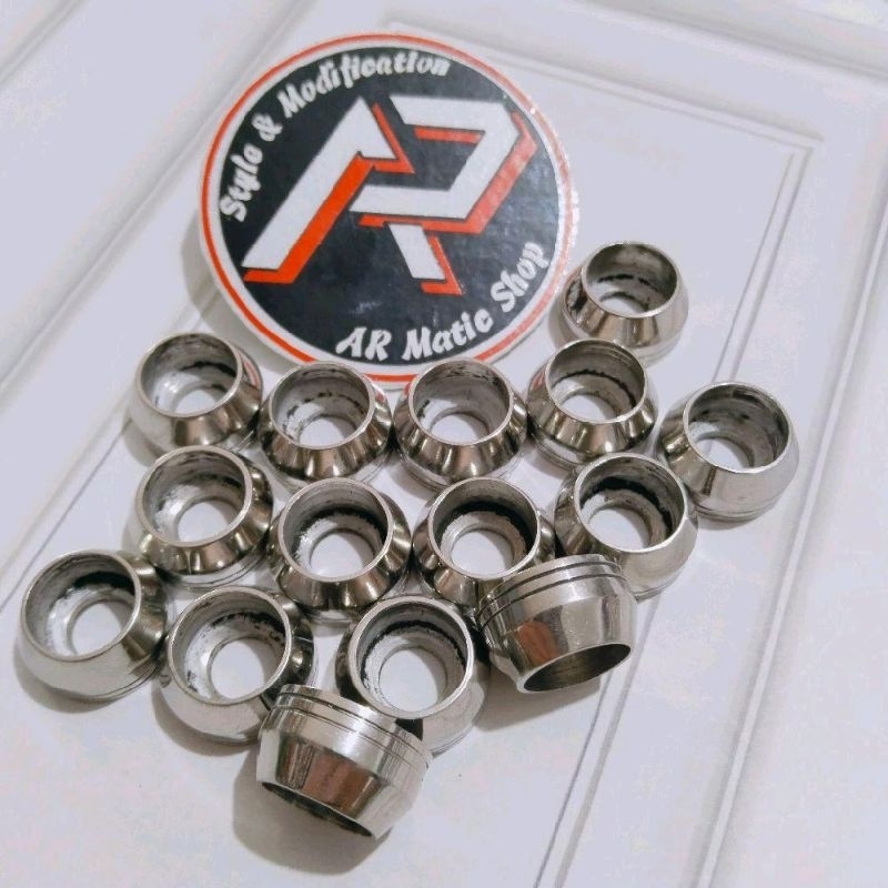BOSH RING STAINLESS BAUT 12 BAUT M 8 - PANJANG 10mm LEBAR 19mm
