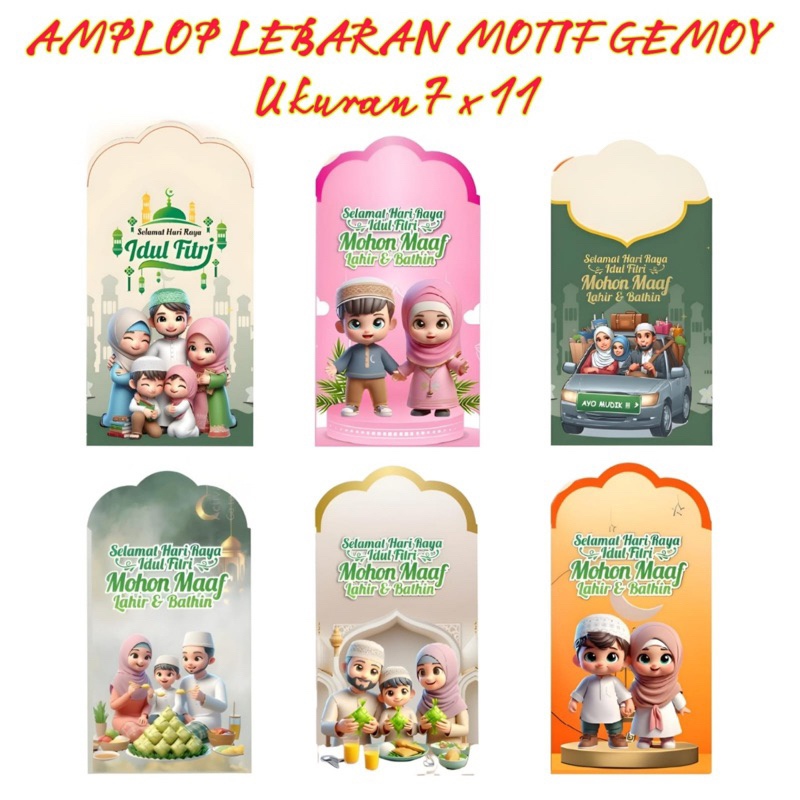 

AMPLOP LEBARAN/AMPLOP KARAKTER