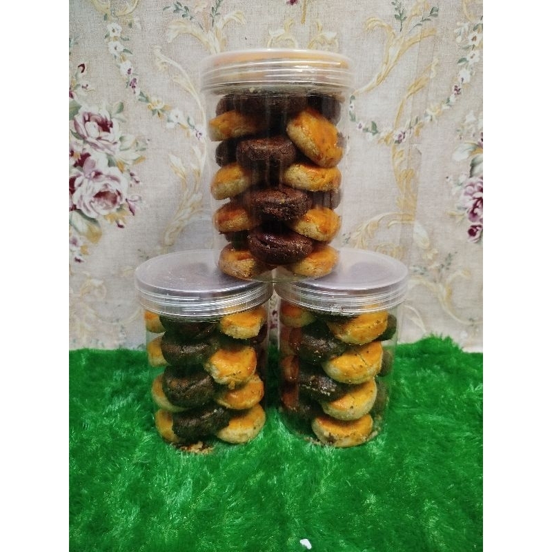 

kue kacang mix coklat