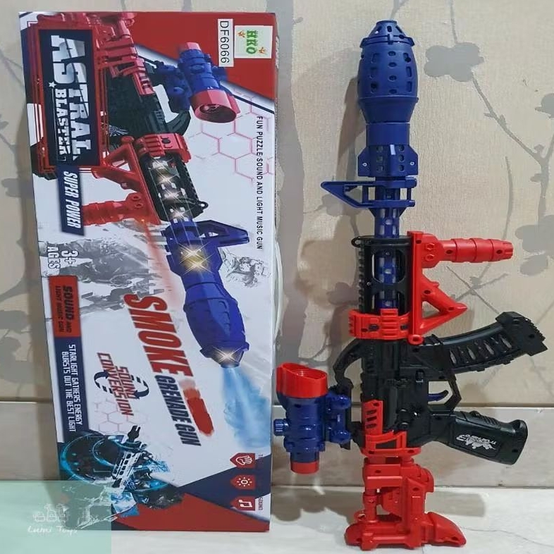 Mainan Anak Astral Blaster Gun Laser Light & Sound DF6066