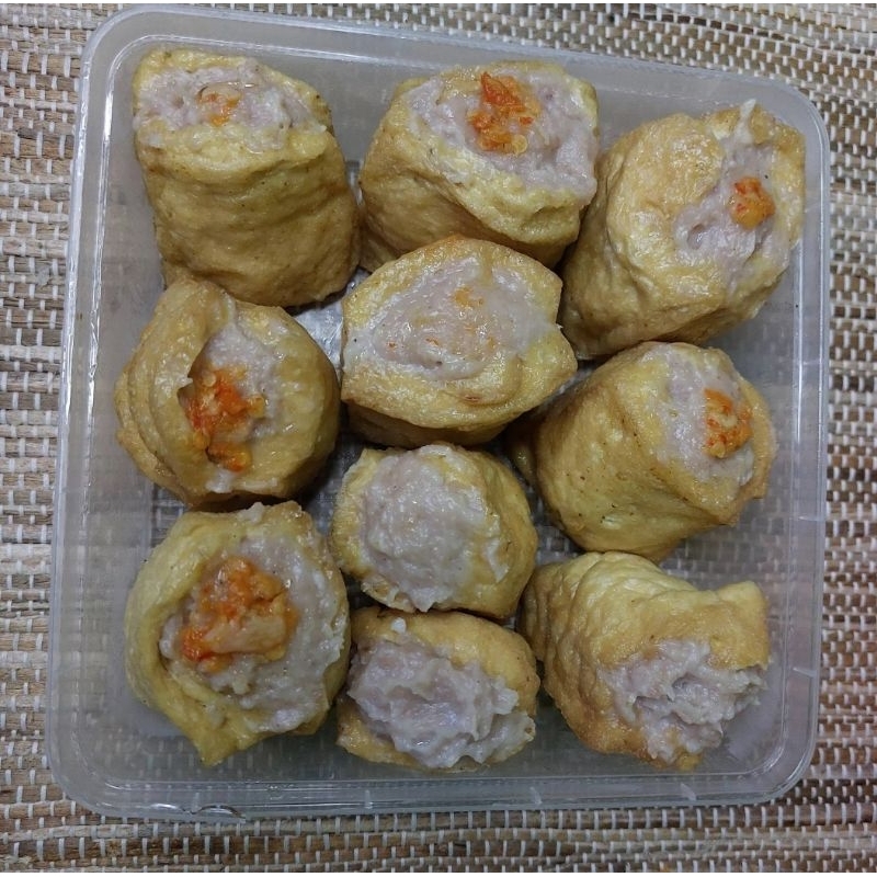 

Paket Mix isi 10 Tahu ori, sambal bawang, tahu isi ayam