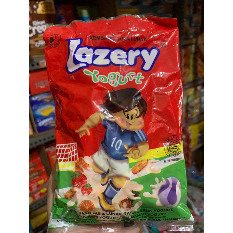 

Permen LAZERY Yogurt - Kembang Gula Lunak