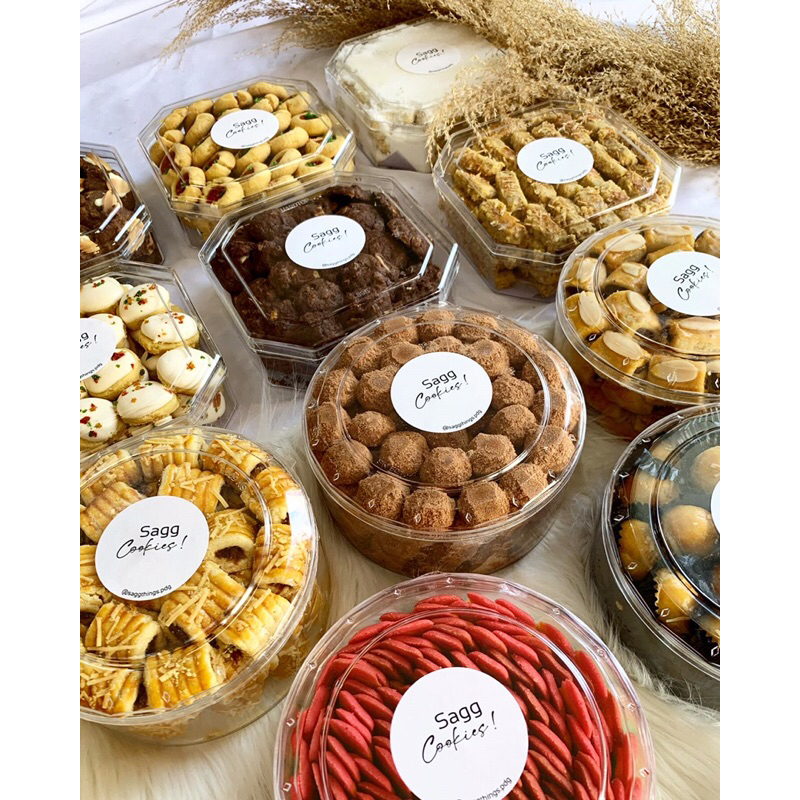 

kue saggthings - cookies lebaran - putri salju ararut butter button