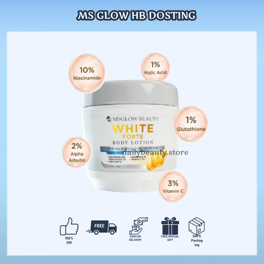 MS GLOW - HB DOSTING WHITE FORTE | HB DOSTING MS GLOW WHITE FORTE