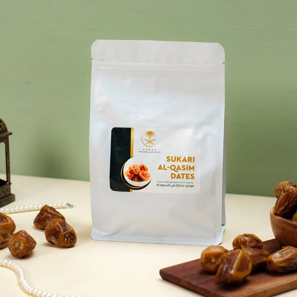 

SPkebab X Al Bayan Haramain Kurma Sukari Al Qassim Dates 500 gram Premium Timur Tengah Sukkari Original High Quality oleh oleh haji dan umroh
