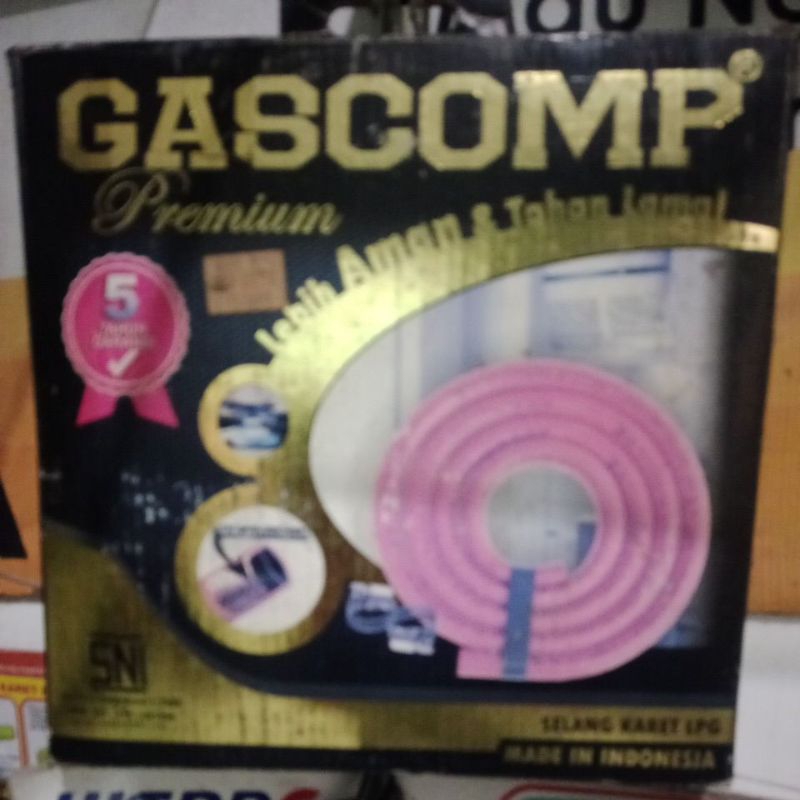 selang kompor Gas merek Gascomp