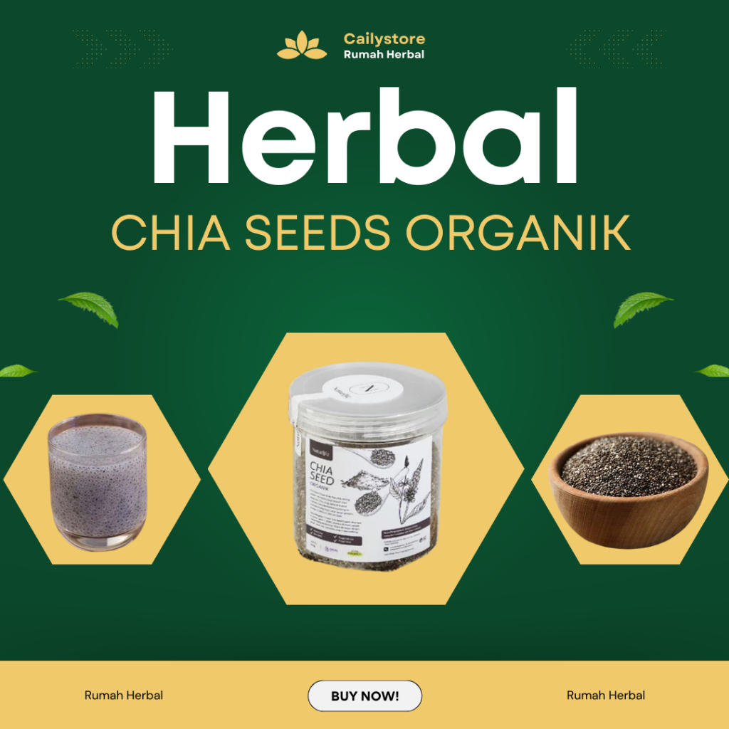 

CHIA SEEDS UNTUK DIET/ORGANIC FRESHLY