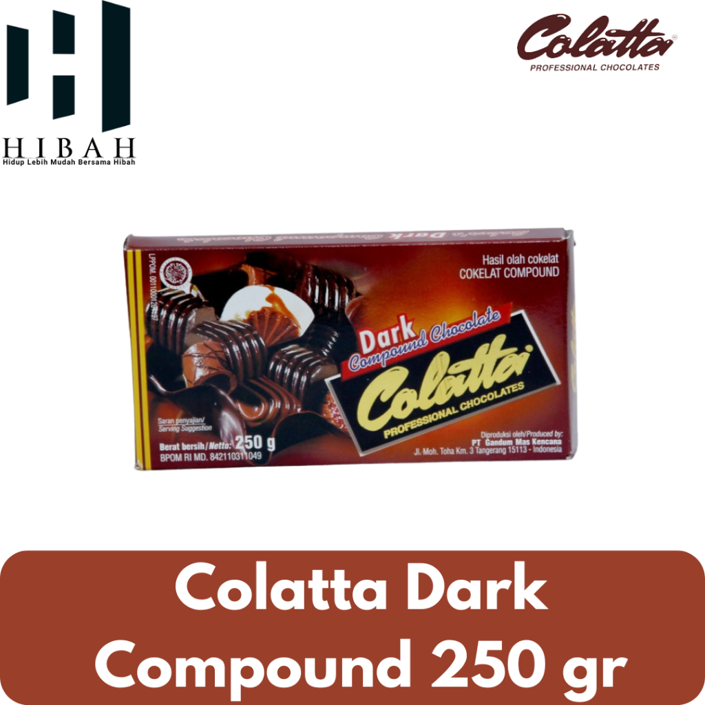 

Colatta Dark Compound 250gr (Bukan Repacking)