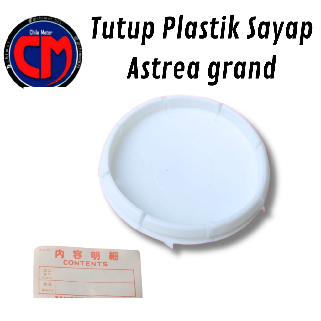 Cover Tutup Plastik Sayap Lubang BusI Honda Astrea Grand Prima Star