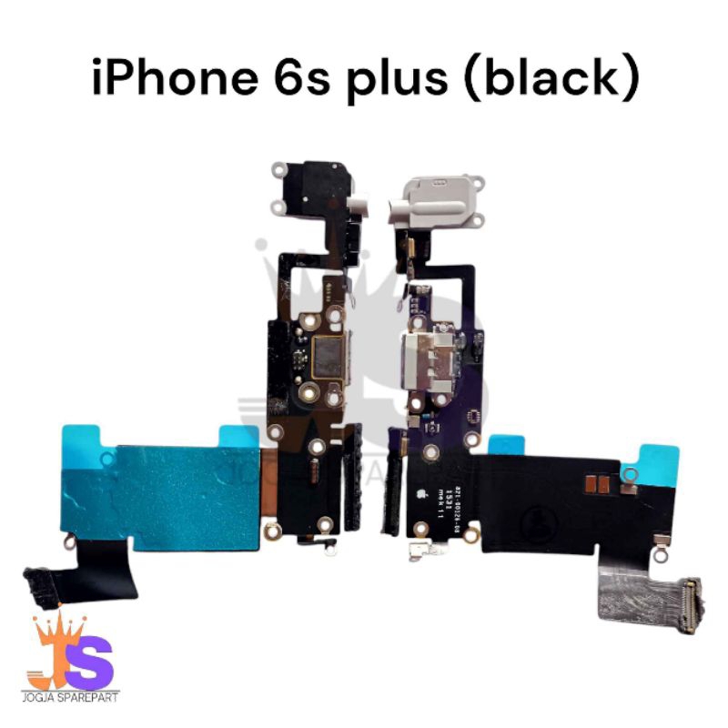 fleksibel konektor charger / papan konektor cas iPhone 6s plus (black) original