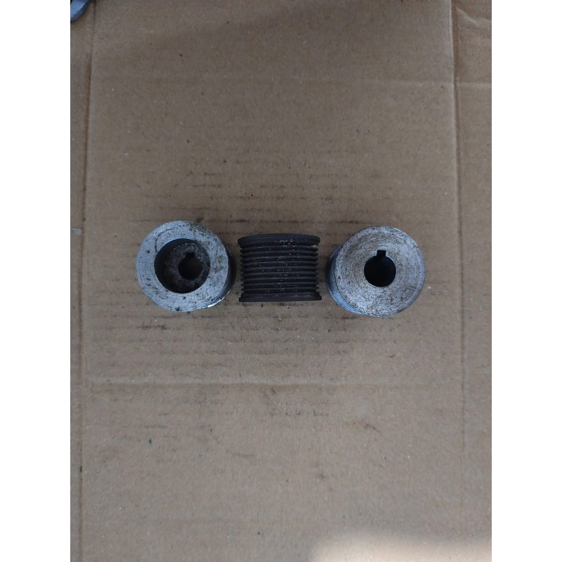 Gear Dinamo 10jalur x as 14mm, untuk mesin Bordir komputer