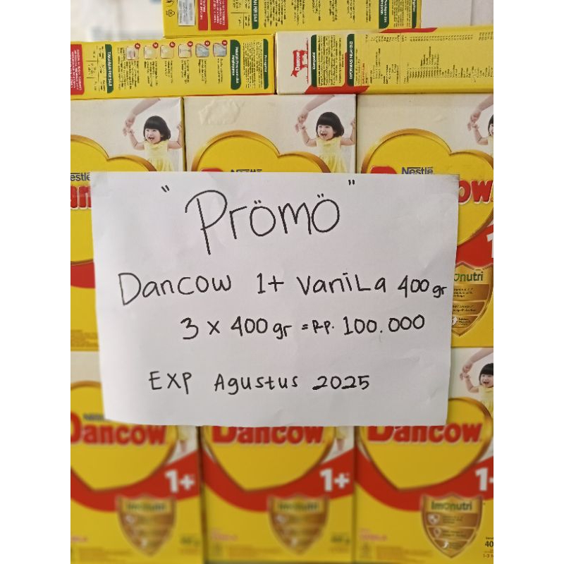 

Dancow 1+vanila 400grm