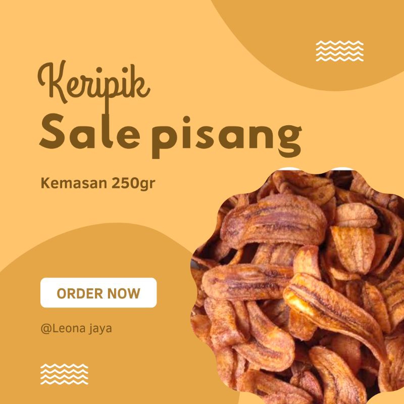 

Keripik Sale pisang // 250 gr