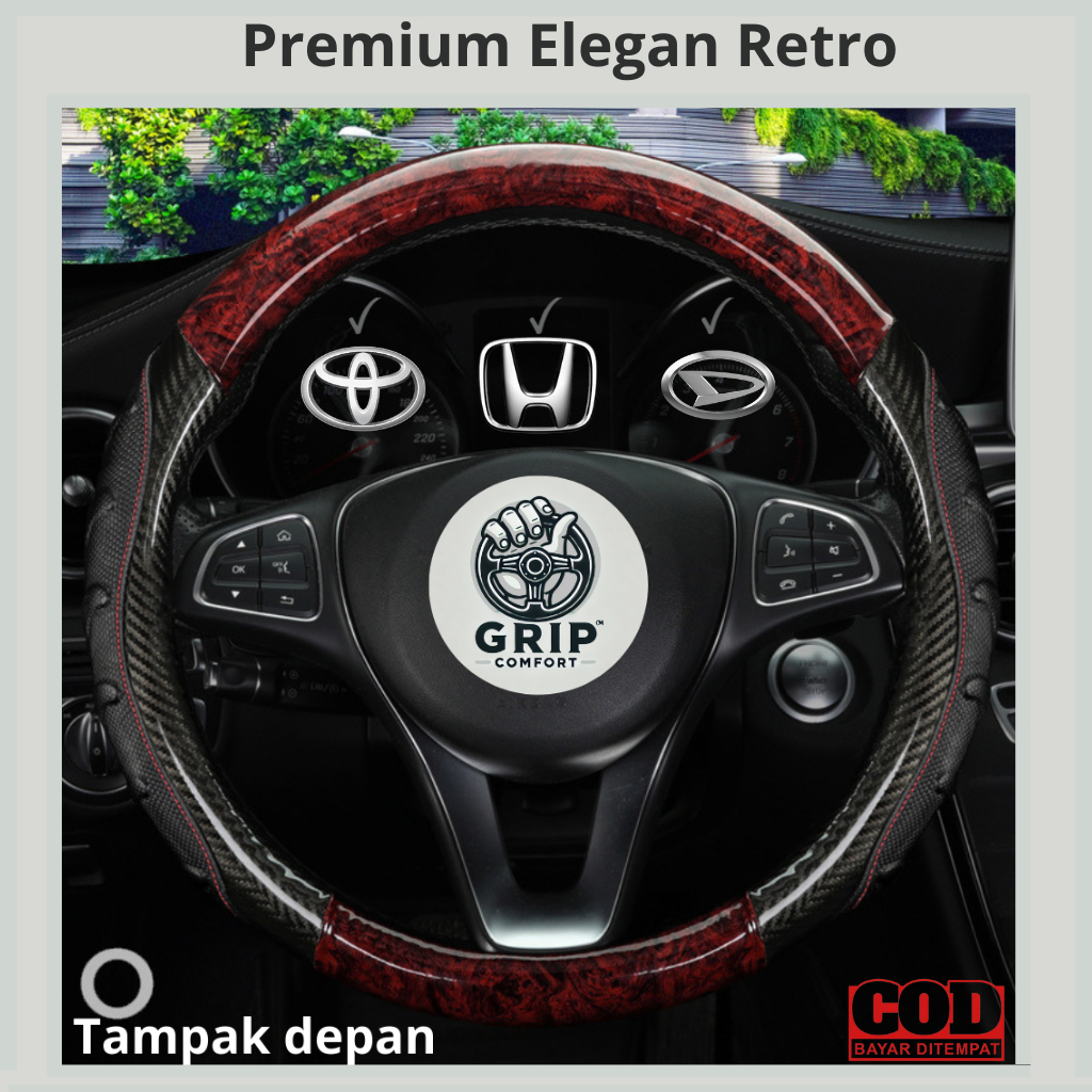 12080 maroon cover stir mobil sarung stir mobil sarung setir cover stir mobil avanza cover setir mob