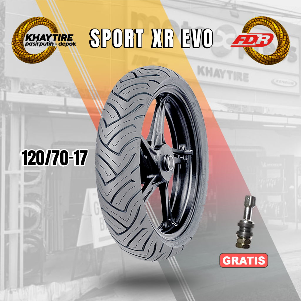 Ban Motor Sport FDR SPORT XR EVO 120/70-17 Tubeless